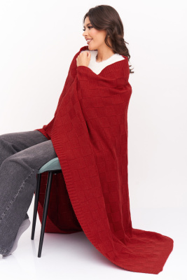 Плед 35972/красный