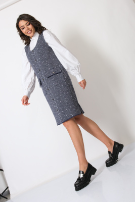 Платье Д 3480/т.джинс