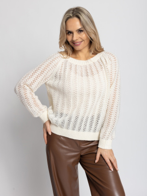 Джемпер 7701/молочный