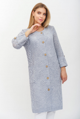 Кардиган 1-660/св.серый