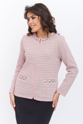 Жакет Д 2427/пудровый Жакет Д 2427/пудровый