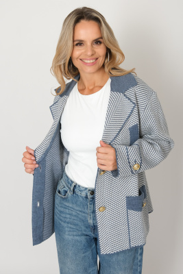 Жакет М 3328/джинс Жакет М 3328/джинс