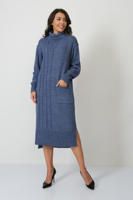 Платье Д 3434/джинс