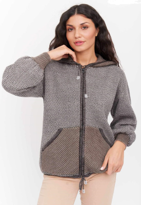 Жакет И 047 к/кофейный