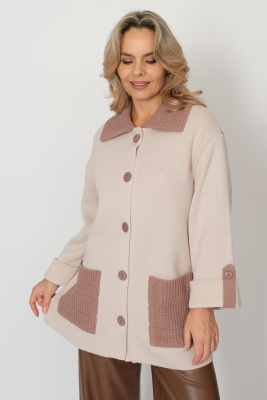 Жакет Д 3122/бежевый