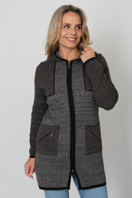 Кардиган С 2063/кофейный микс Кардиган С 2063/кофейный микс