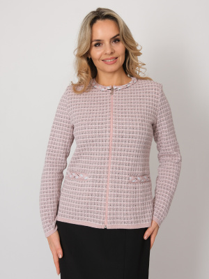 Жакет Д 2427/пудровый Жакет Д 2427/пудровый