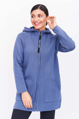 Кардиган В 1874/индиго