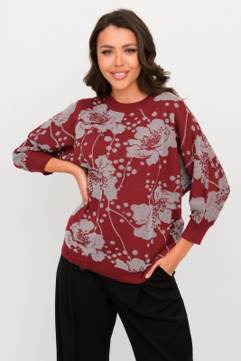 Джемпер Д 3525/бордо Джемпер Д 3525/бордо