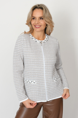 Жакет Д 2427/белый Жакет Д 2427/белый