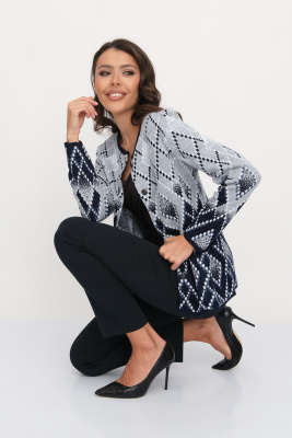 Жакет М 2900/синий Жакет М 2900/синий