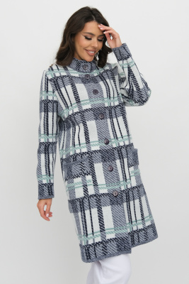 Кардиган В 1579/сине-мятный Кардиган В 1579/сине-мятный