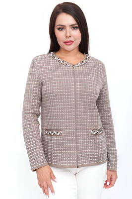 Жакет Д 2427/кофейный Жакет Д 2427/кофейный