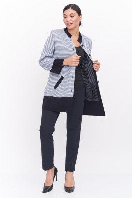 Жакет Д 2973/сине-голубой Жакет Д 2973/сине-голубой