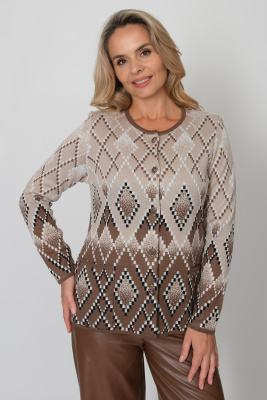 Жакет М 2900/коричневый Жакет М 2900/коричневый