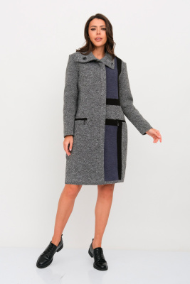 Кардиган В1849/ч/б-джинс Кардиган В1849/ч/б-джинс