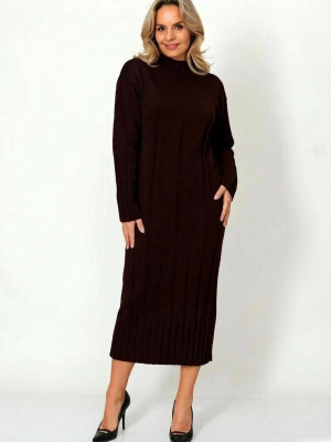 Платье И 040/шоколад Платье И 040/шоколад