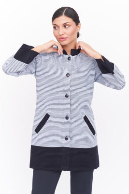 Жакет Д 2973/сине-голубой Жакет Д 2973/сине-голубой