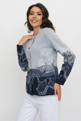 Жакет М 3165/джинсовый Жакет М 3165/джинсовый