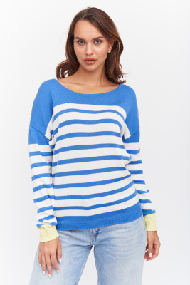 Джемпер Л 1348/синий Джемпер Л 1348/синий