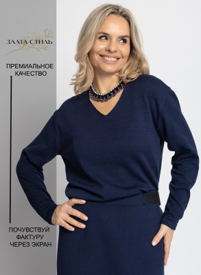 Платье Ф 002/синий Платье Ф 002/синий