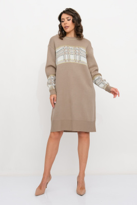 Платье Д 3467/кофе Платье Д 3467/кофе