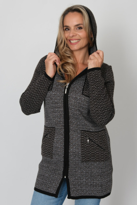 Кардиган С 2063/кофейный микс Кардиган С 2063/кофейный микс