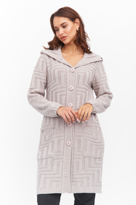 Кардиган 351866 к/бежевый