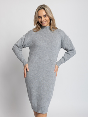 Платье С 7774/серый