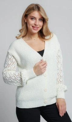 Жакет 351523/молочный