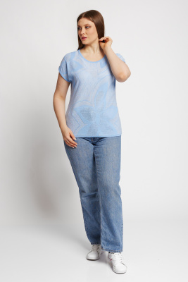 Джемпер Л 0088/голубой 1 Джемпер Л 0088/голубой 1