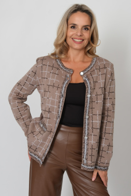 Жакет Д 2942/кофе Жакет Д 2942/кофе