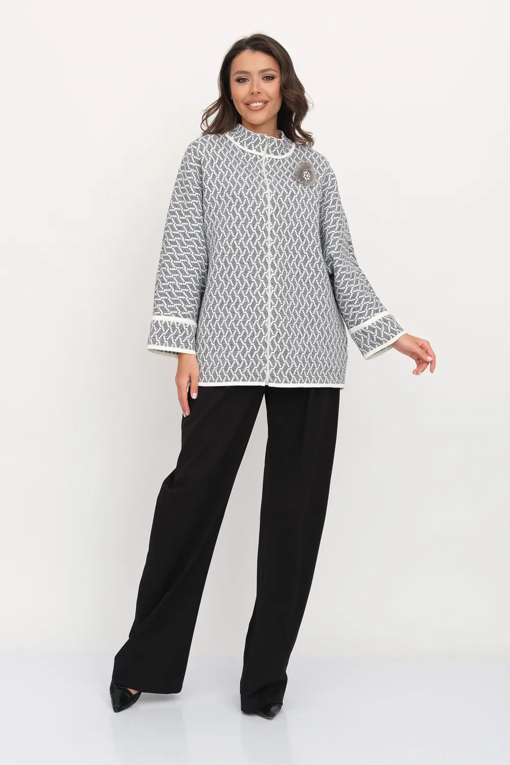 Жакет Д 3560/молочный