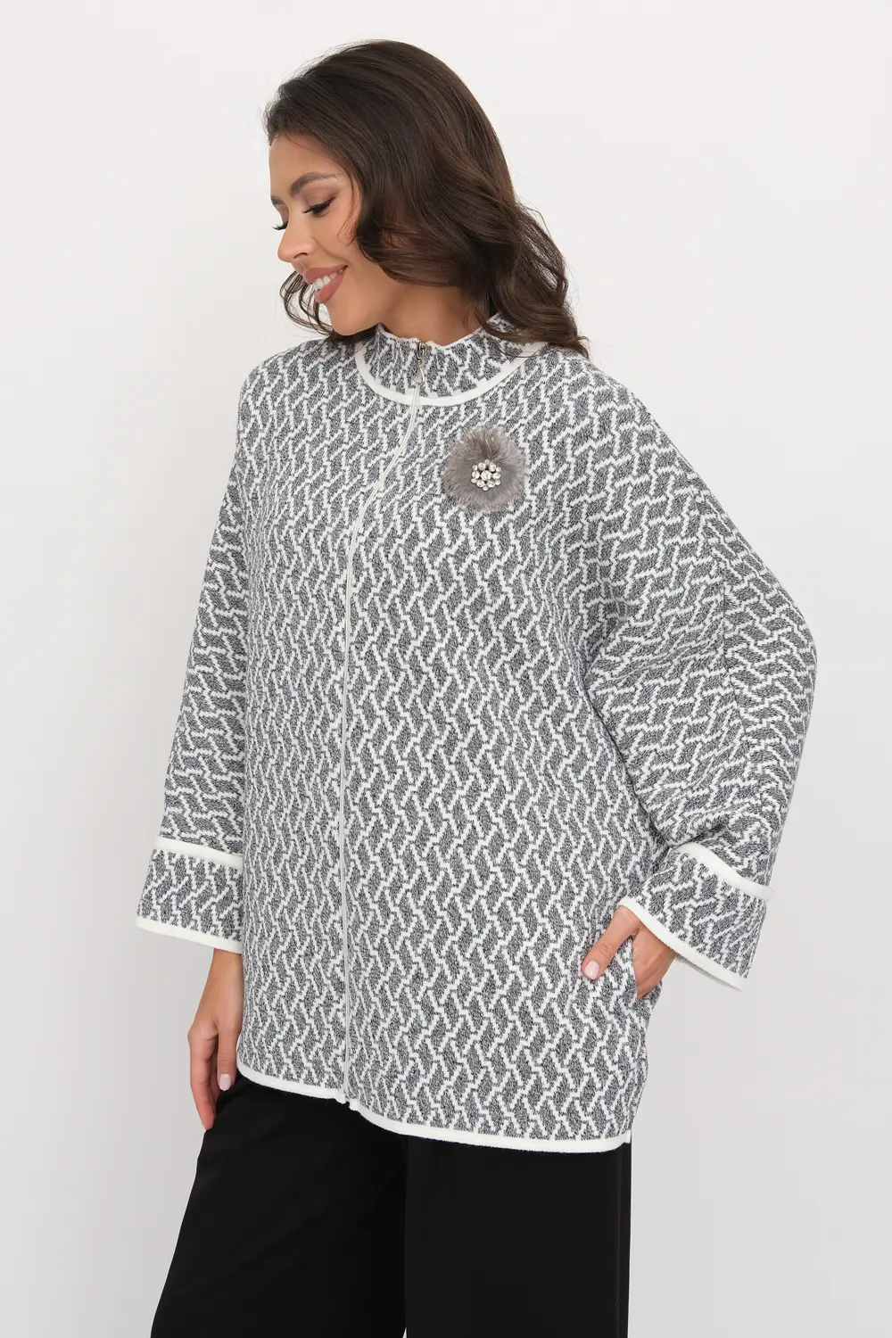 Жакет Д 3560/молочный