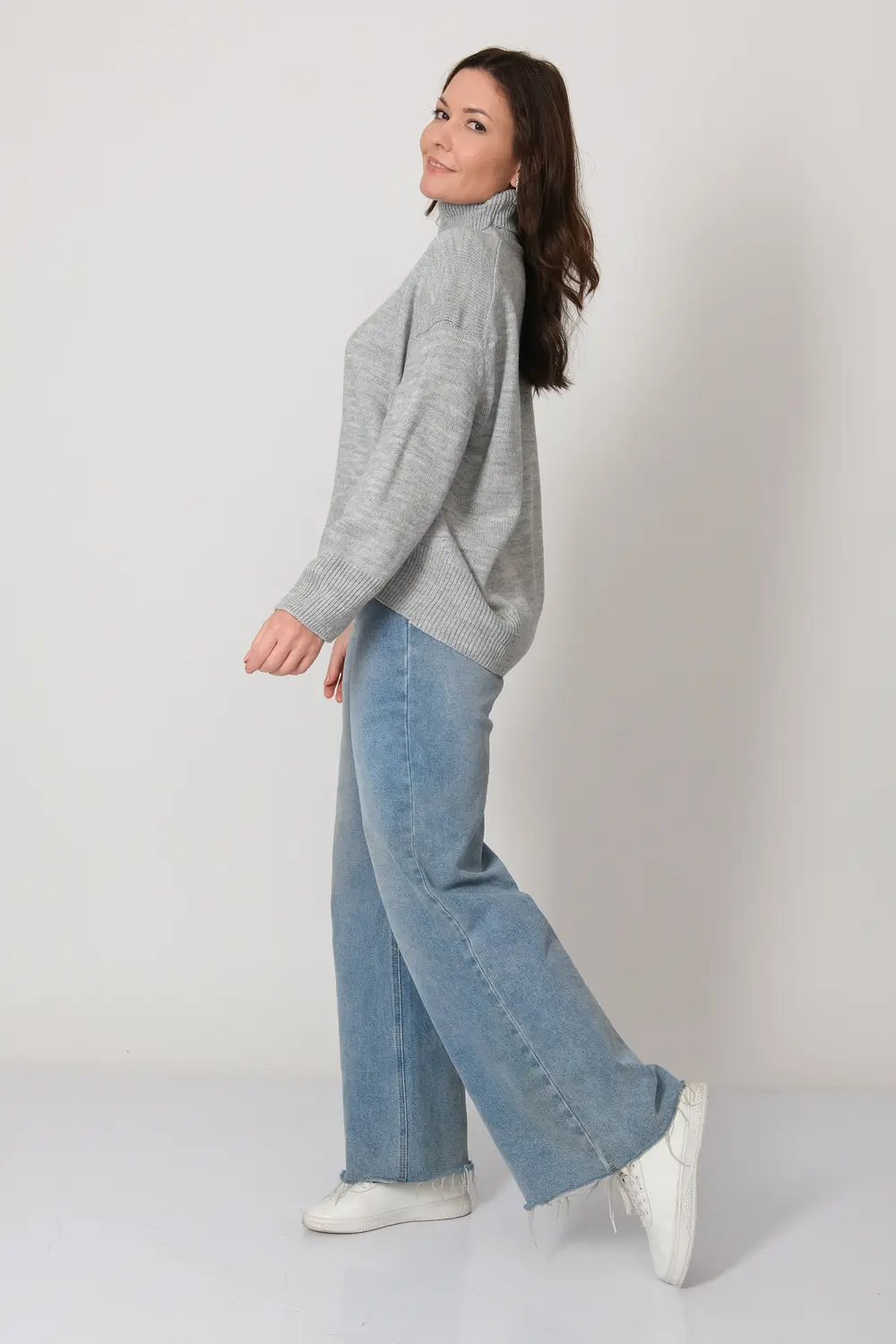 Джемпер Д 3354/серый