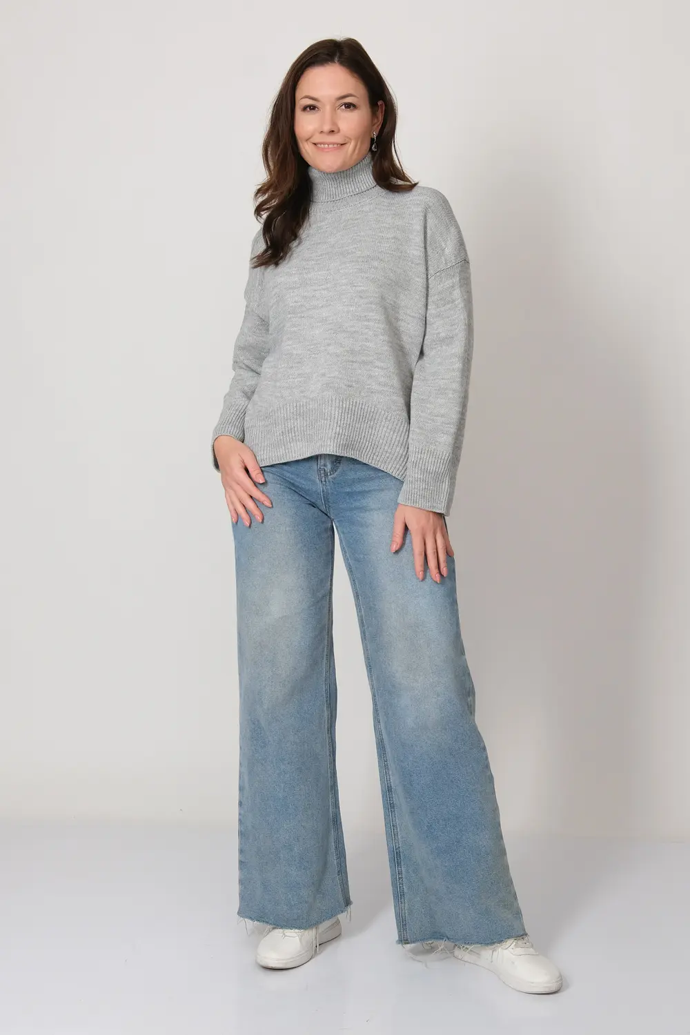 Джемпер Д 3354/серый