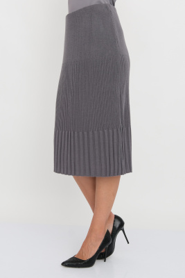 Юбка И 001 дл/серый Юбка И 001 дл/серый