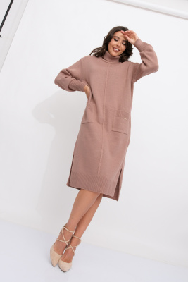 Платье Д 2972/кофе Платье Д 2972/кофе