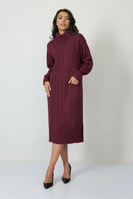 Платье Д 3434/бордо Платье Д 3434/бордо