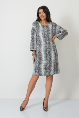 Платье М 3331/серый микс Платье М 3331/серый микс