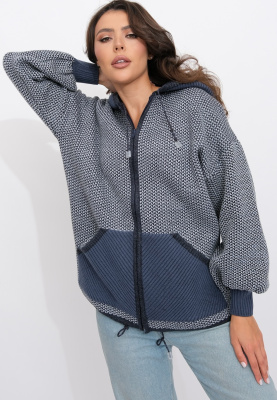 Жакет И 047 к/джинсовый Жакет И 047 к/джинсовый