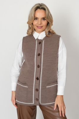 Жилет С 7772/какао Жилет С 7772/какао