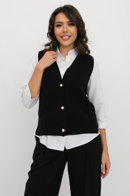Жилет М 3319/черный Жилет М 3319/черный