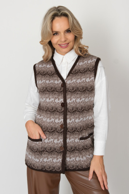 Жилет В 2370/бежевый Жилет В 2370/бежевый