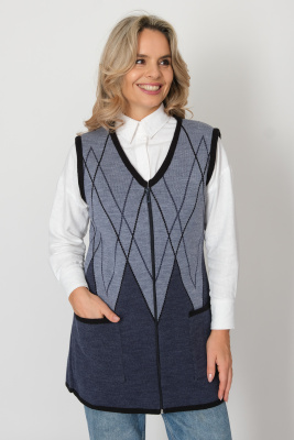 Жилет С 7771/синий Жилет С 7771/синий