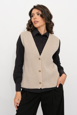 Жилет М 3319/бежевый Жилет М 3319/бежевый